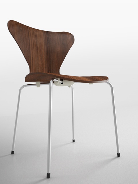 3D モデルデータ　chair025