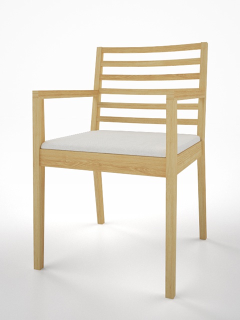 3D モデルデータ　chair022