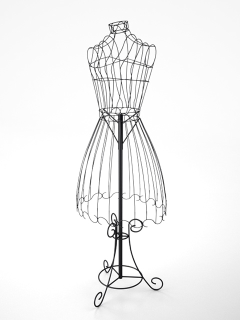 3D モデルデータ　mannequin02