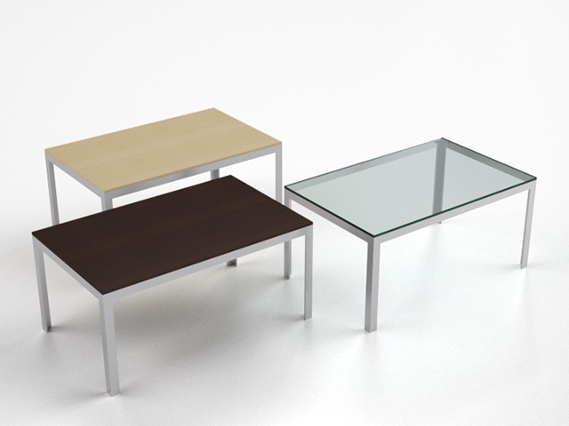 3D モデルデータ　low_table_free