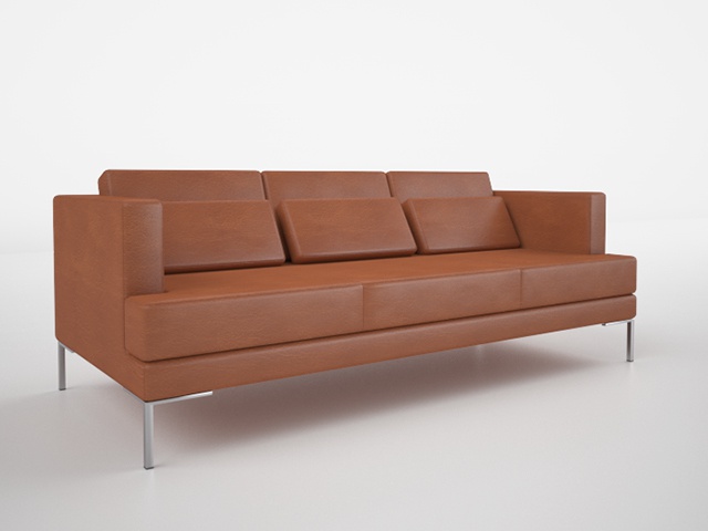 3D モデルデータ　sofa02