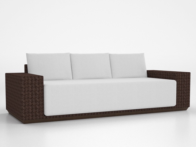3D モデルデータ　sofa03L