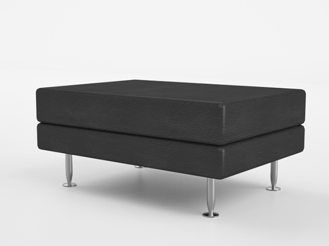 3D モデルデータ　ottoman01