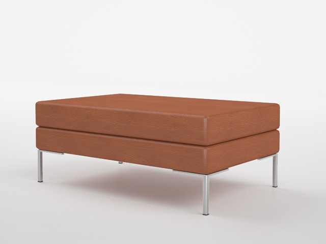 3D モデルデータ　ottoman02