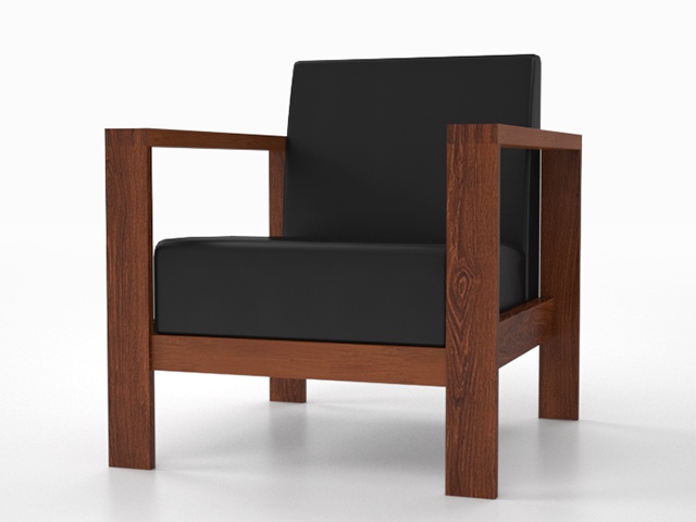 3D モデルデータ　chair06