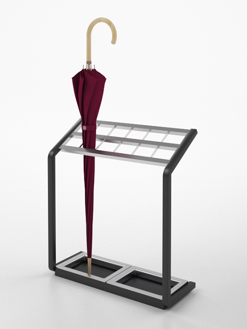 3D モデルデータ　umbrella_stand01