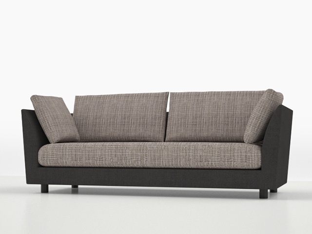 3D モデルデータ　sofa015