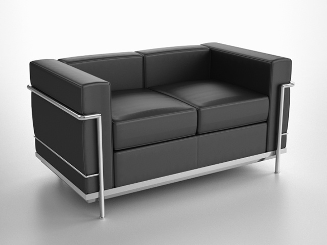 3D モデルデータ　sofa017M