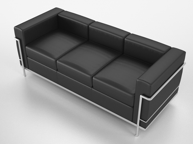 3D モデルデータ　sofa017L