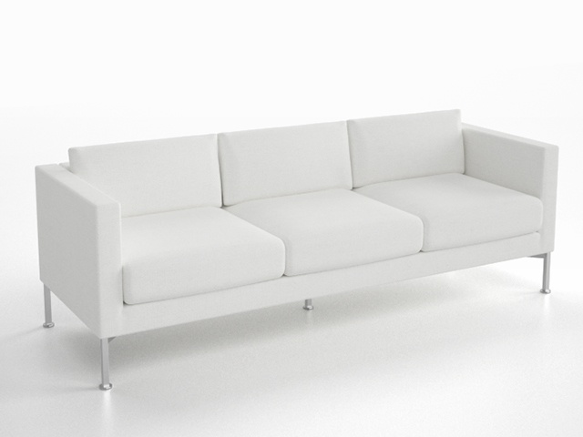 3D モデルデータ　sofa018L