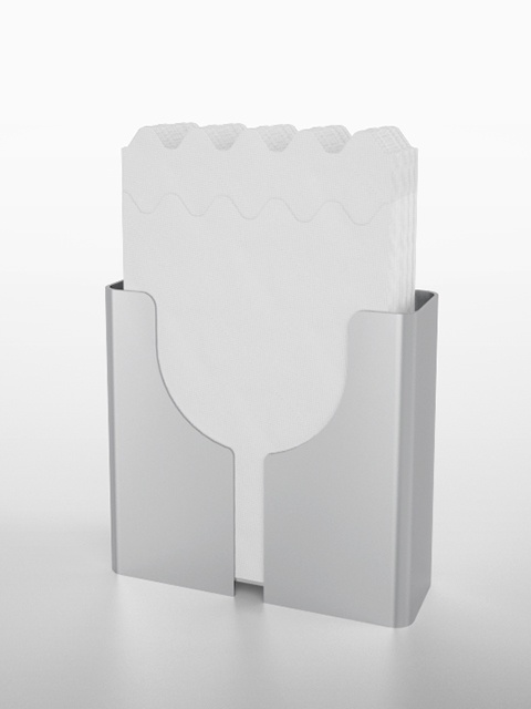 3D モデルデータ　paper napkin holder free