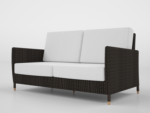 3D モデルデータ　sofa08L