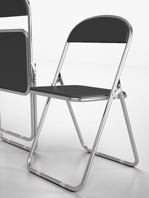 3D モデルデータ　meeting_chair01