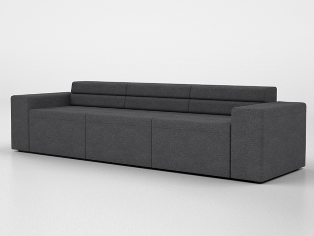 3D モデルデータ　sofa011