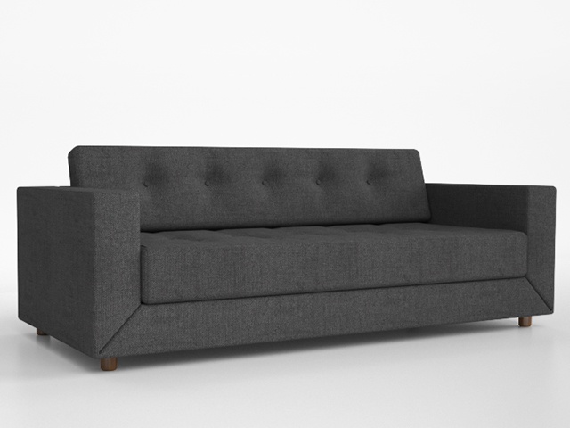3D モデルデータ　sofa014