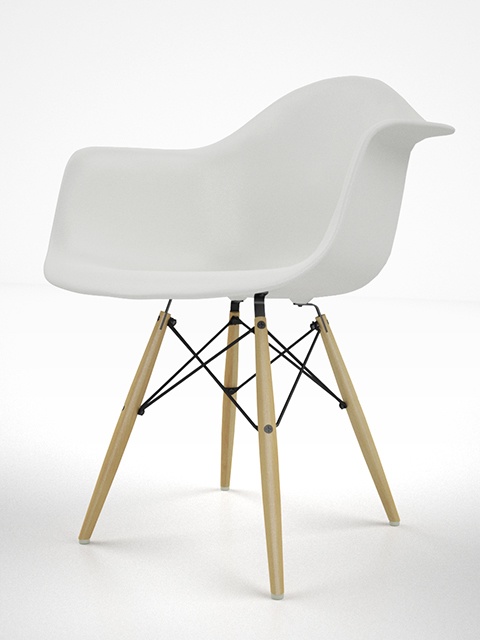 3D モデルデータ　chair037