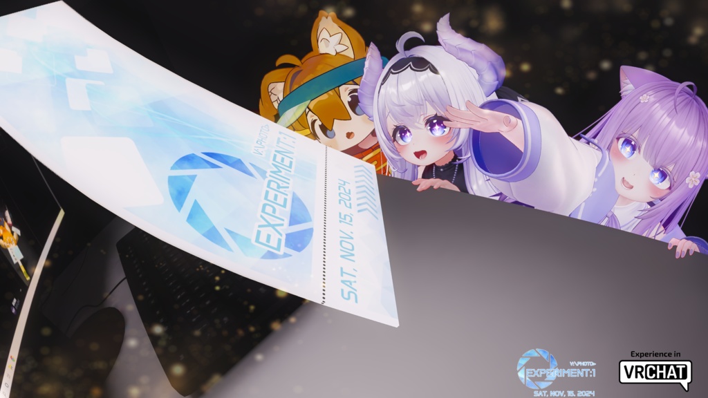 イベントチケット VRChat合同写真展 " Experiment:1 "