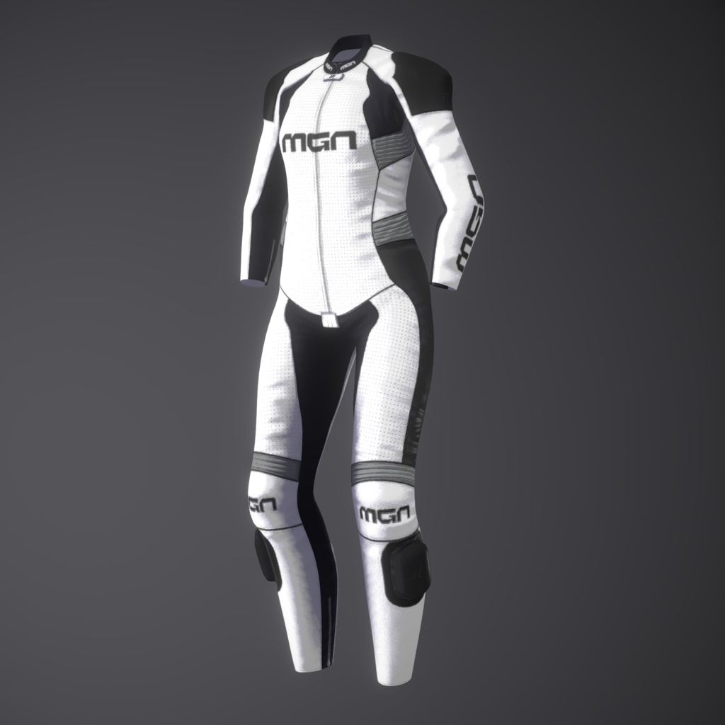 [VRchat想定] レーシングスーツ MG01 Rev2