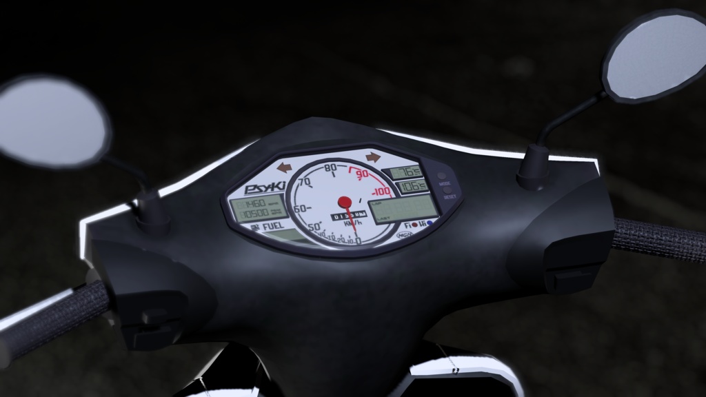 【VRChat】彩鬼 -PsyKi-【Unity3Dモデル】