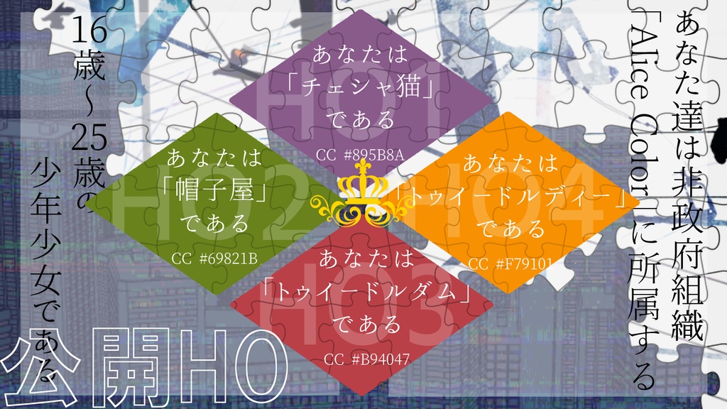 【CoCシナリオ】Bloody Alice【有償版あり】SPLL:E119342