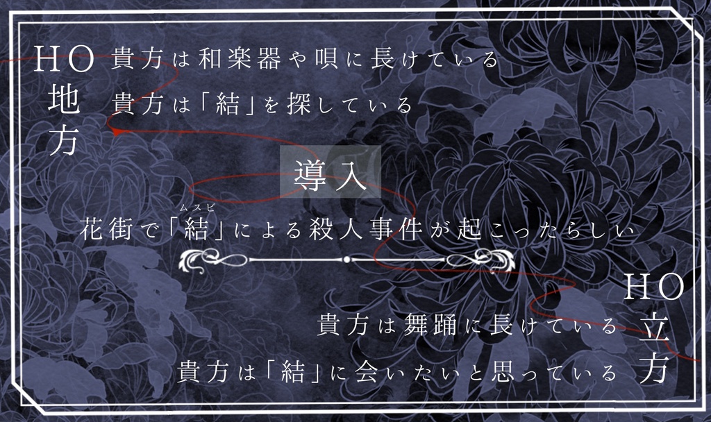 【CoCシナリオ】縁と結んで開くは愚 SPLL:E195328