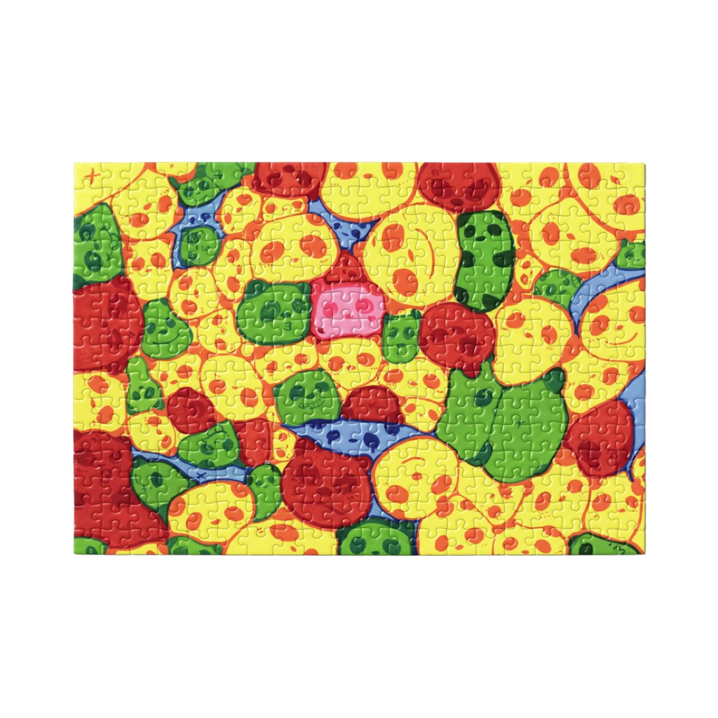 マーブル・カラー・パンダのジグソーパズル