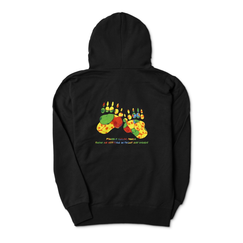 マーブル・カラー・パーカー