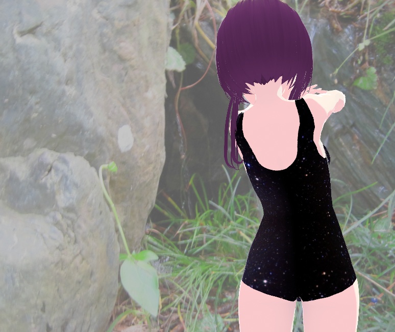 「無料版あり」星空みたいな水着。改良版