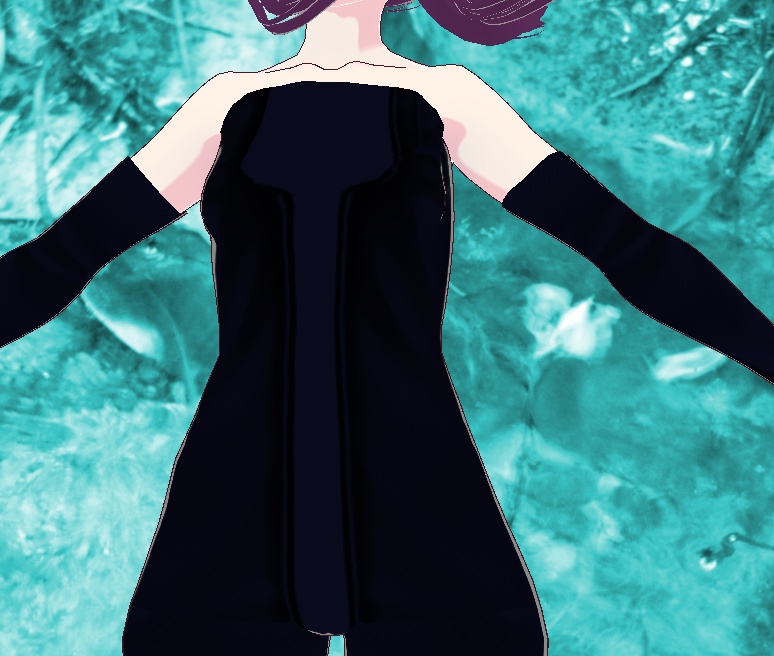 ダイビングスーツを着たかんにゃ。