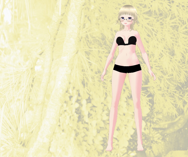 VRoid Studio用オリジナルVRoidモデルあにゃめ。Vroidファイル、VRMファイル。