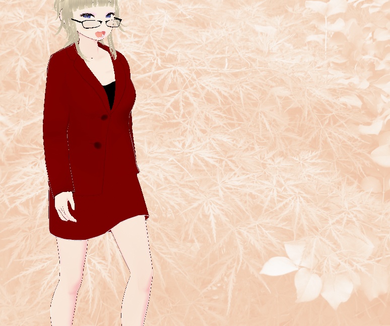 あにゃめのレディーススーツ。