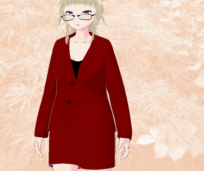 あにゃめのレディーススーツ。