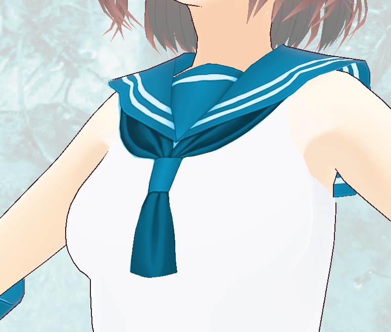 戦士の服。VRoid Studio用ファイル。VRMもあり。