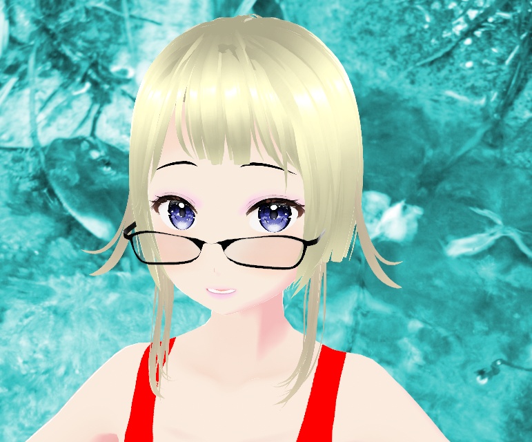 「無料版あり」前髪短めの髪型。VRoidファイル