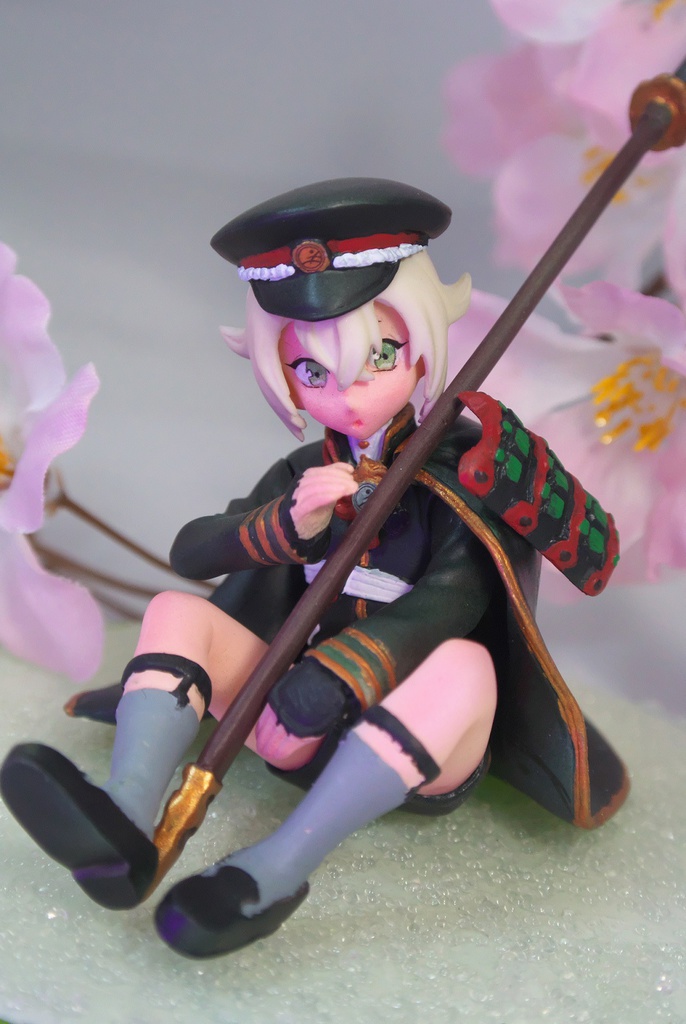 お座り蛍丸 1/12スケールガレージキット