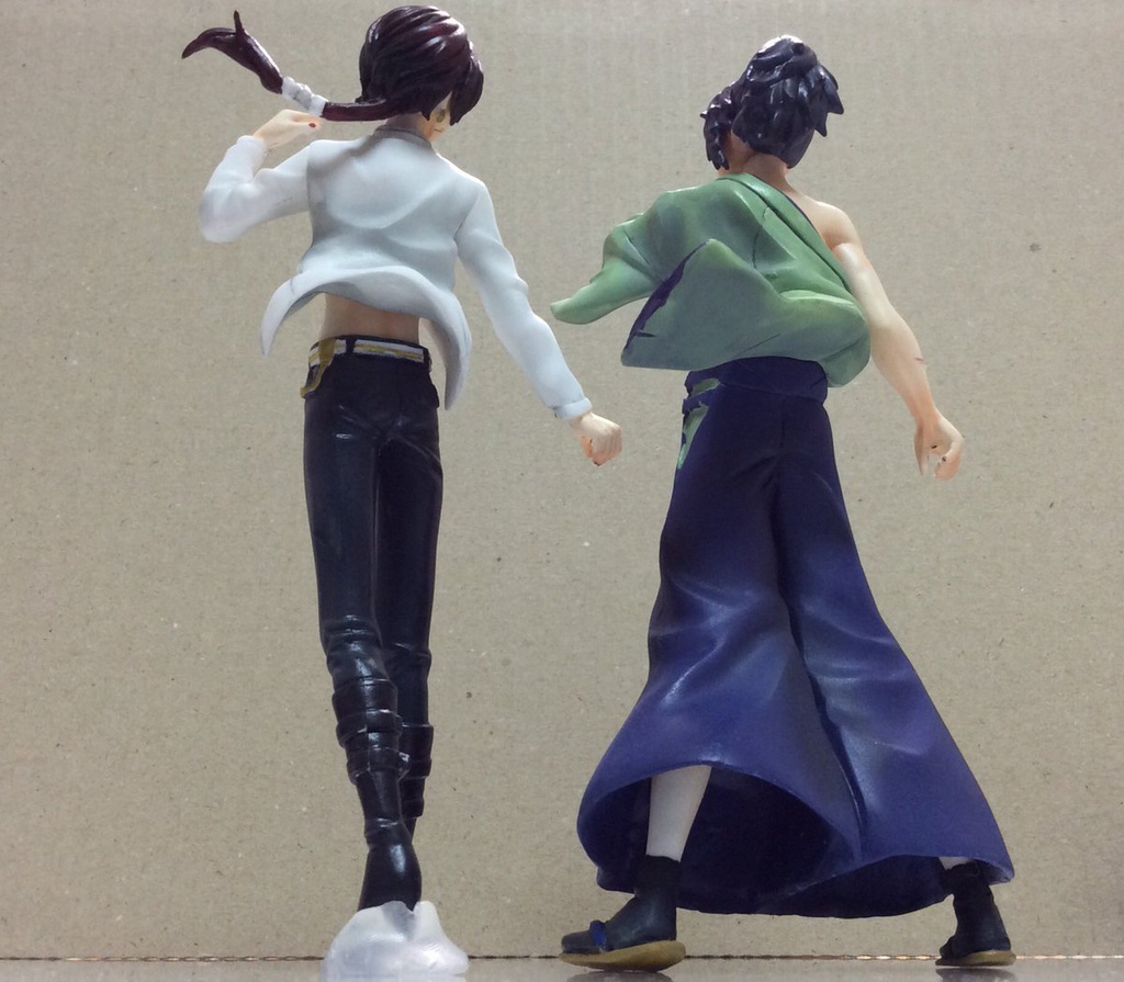 【販売終了】清光&安定(真剣必殺ver) 1/12スケールガレージキット(ver.2)