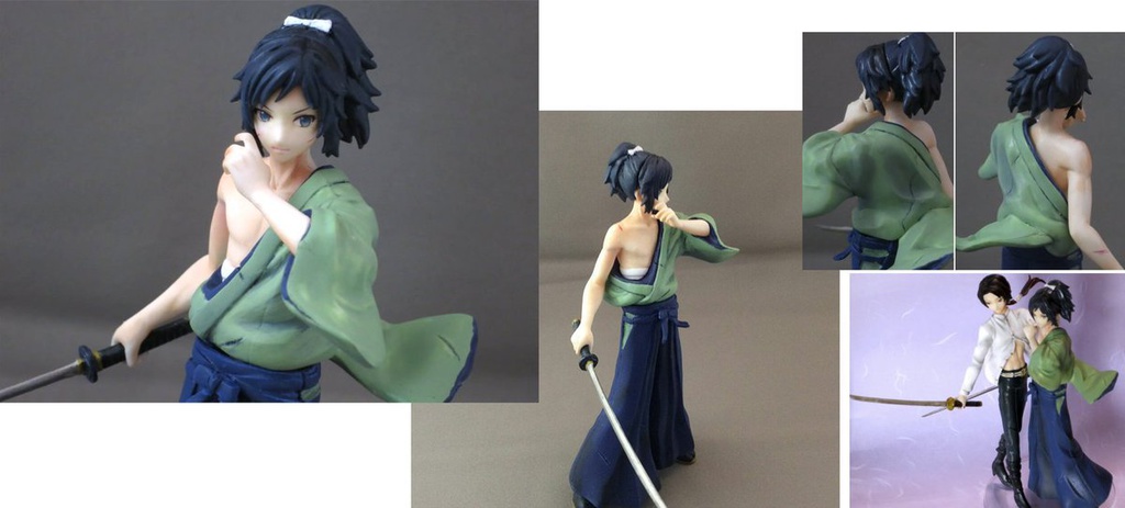 【販売終了】清光&安定(真剣必殺ver) 1/12スケールガレージキット(ver.2)