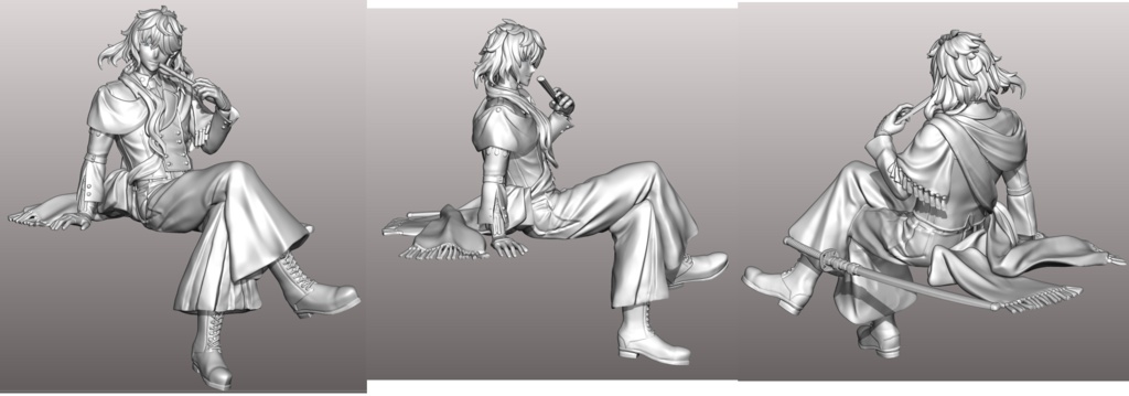 【販売終了】一文字則宗ノンスケールガレージキット