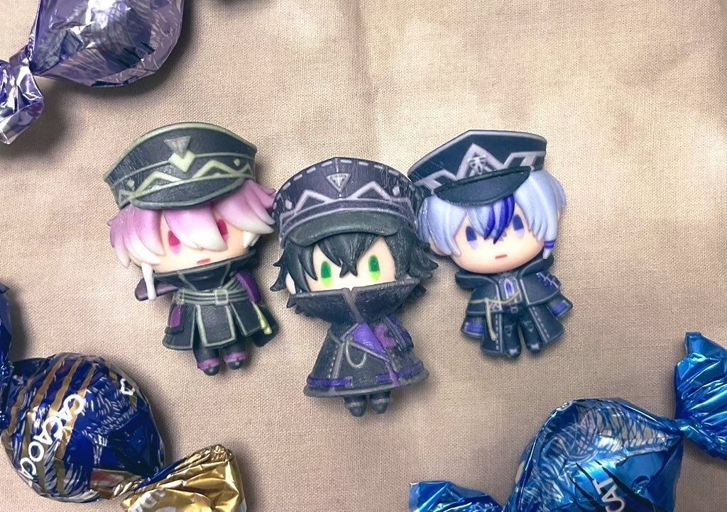 お散歩男士フルカラー3Dプリントフィギュア