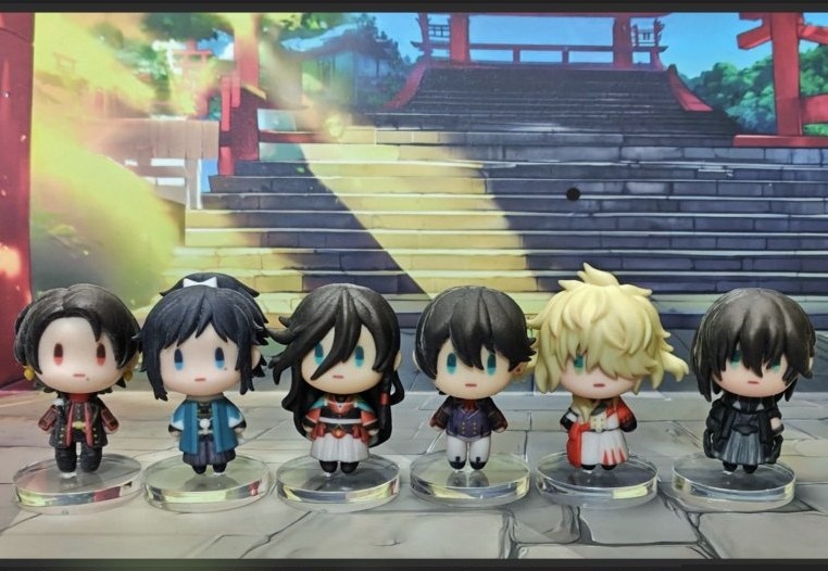 お散歩男士フルカラー3Dプリントフィギュア