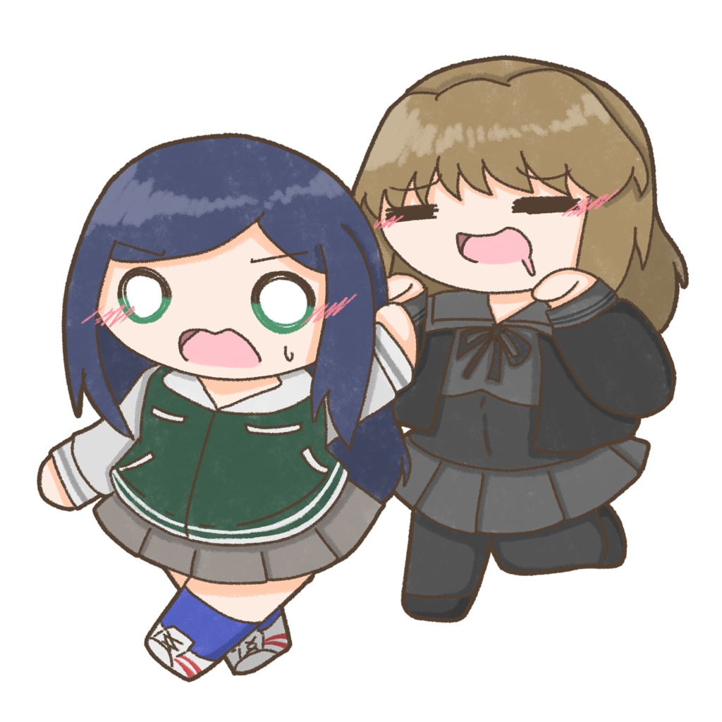 静なつ・シズナツアクリルキーホルダー