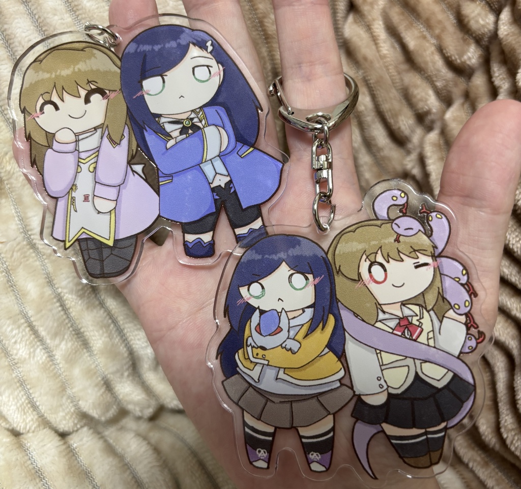 静なつ・シズナツアクリルキーホルダー
