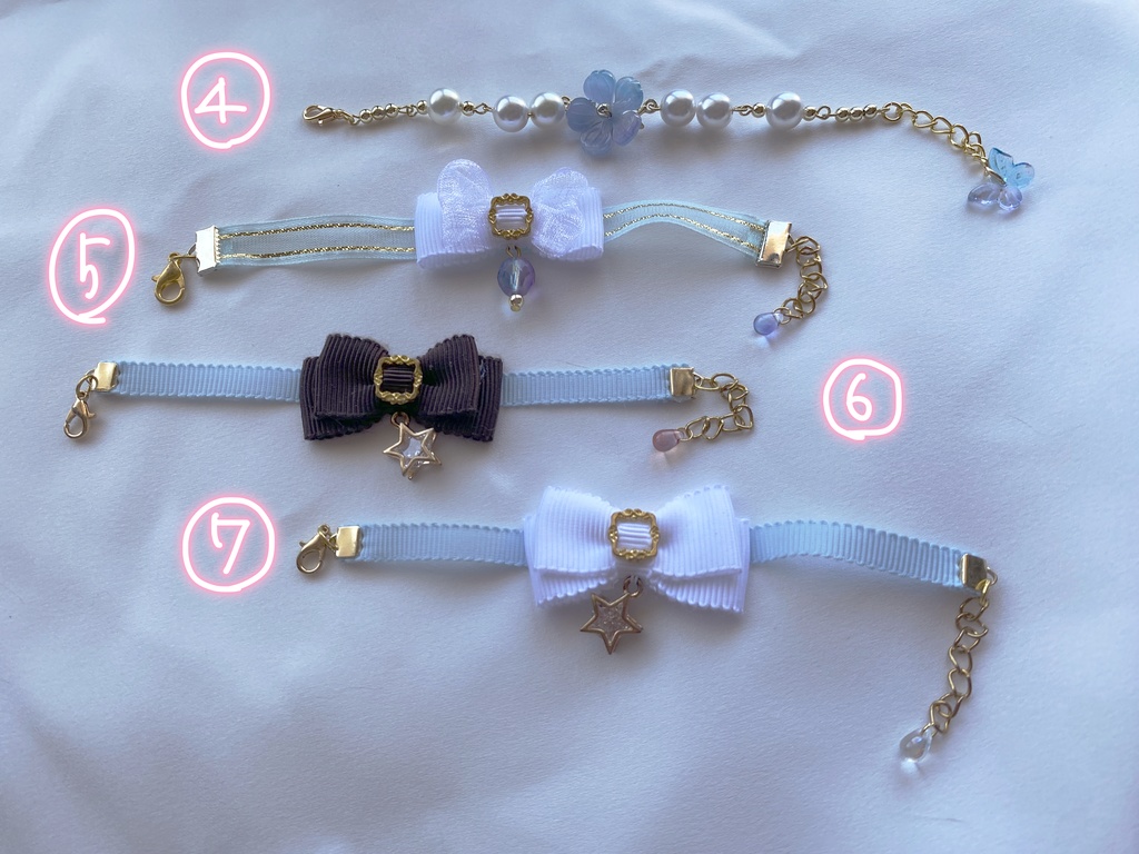 ぬいぐるみ用おしゃれ首輪