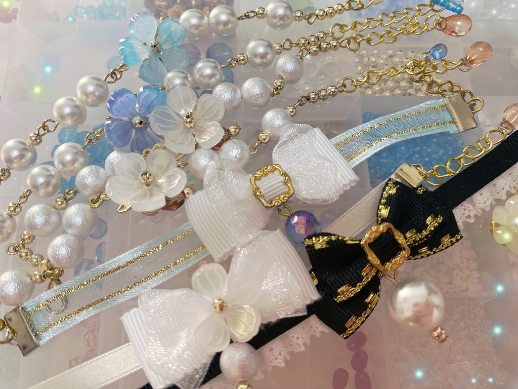 ぬいぐるみ用おしゃれ首輪