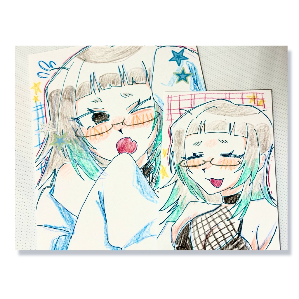 ocイラスト原画 2枚セット