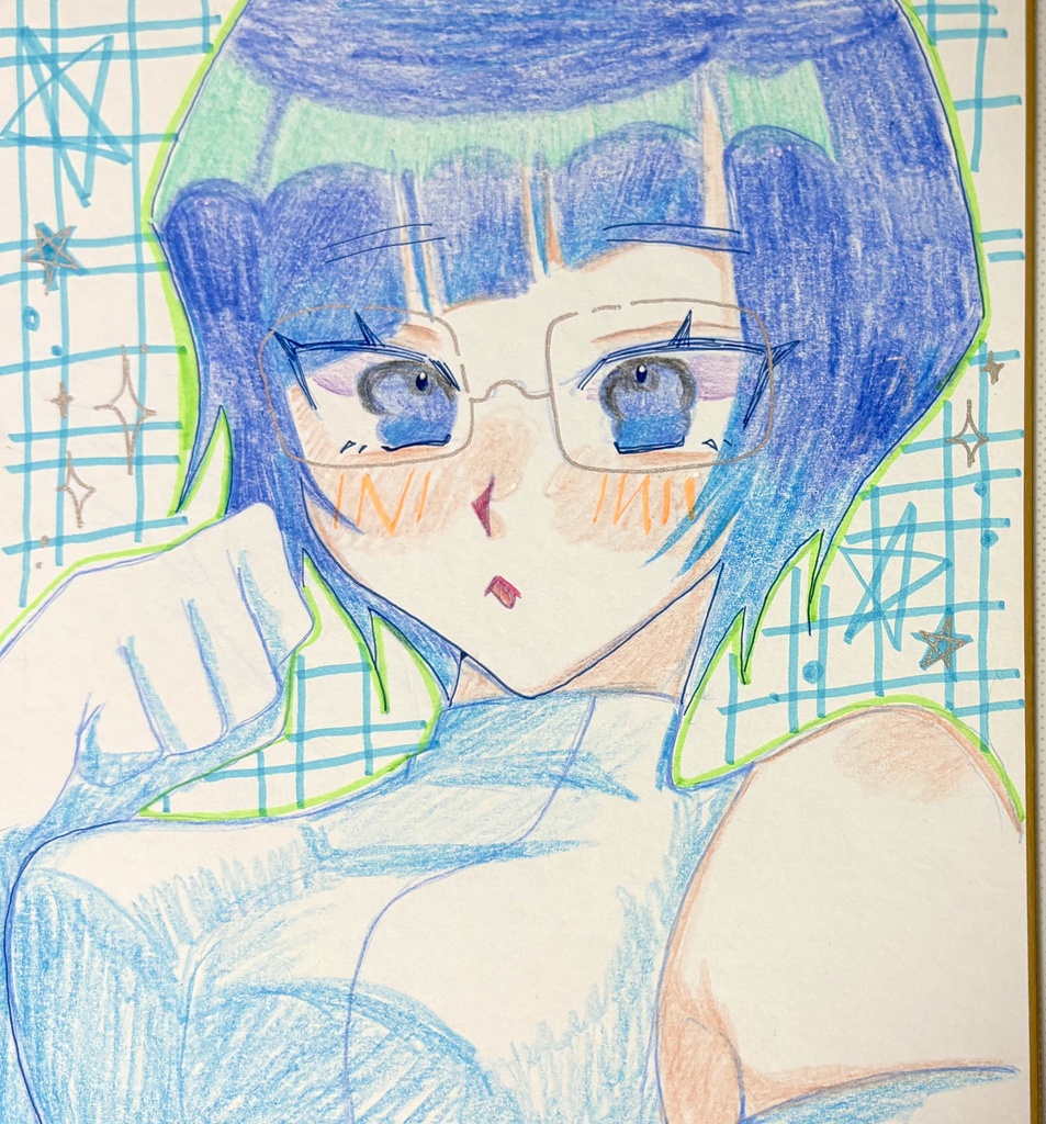 原画色紙 大
