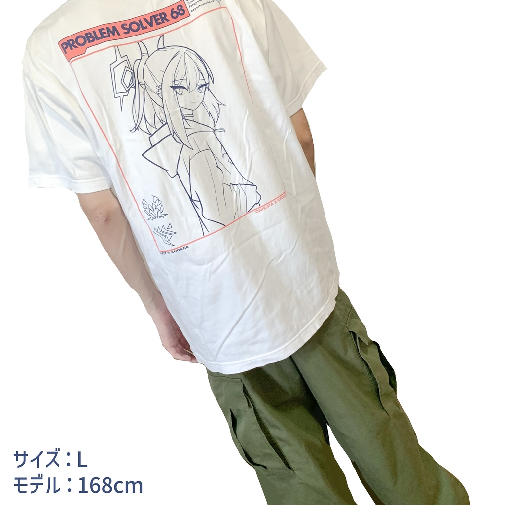 【ブルアカ カヨコ】マガジン風 Tシャツ