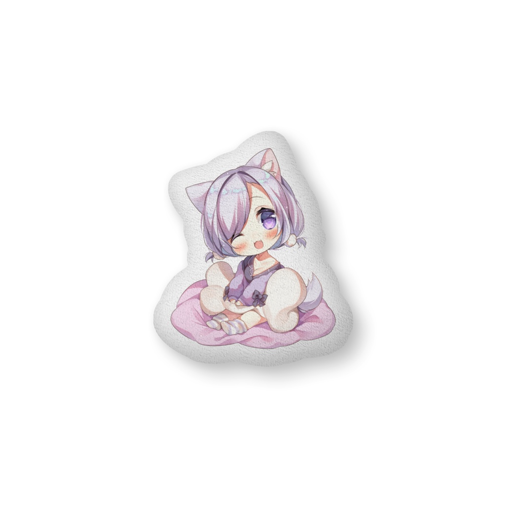 活動2周年記念クッション