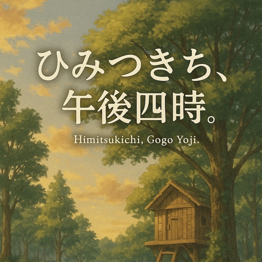 『ひみつきち、午後四時。』