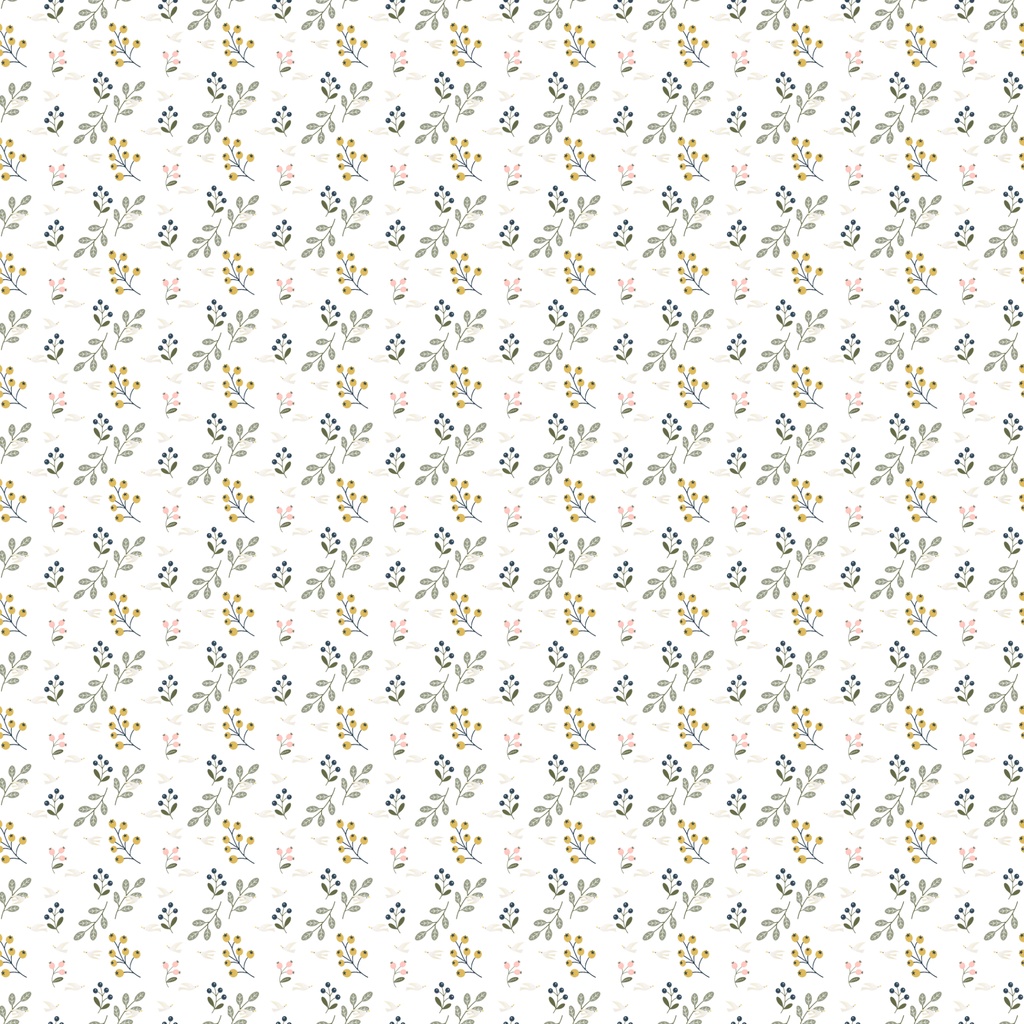 秋の花束6パターン【デジタルペーパー、背景画像、刺繍図案】/Autumn Seamless Pattern【Digital paper,Background image,embroidery design】